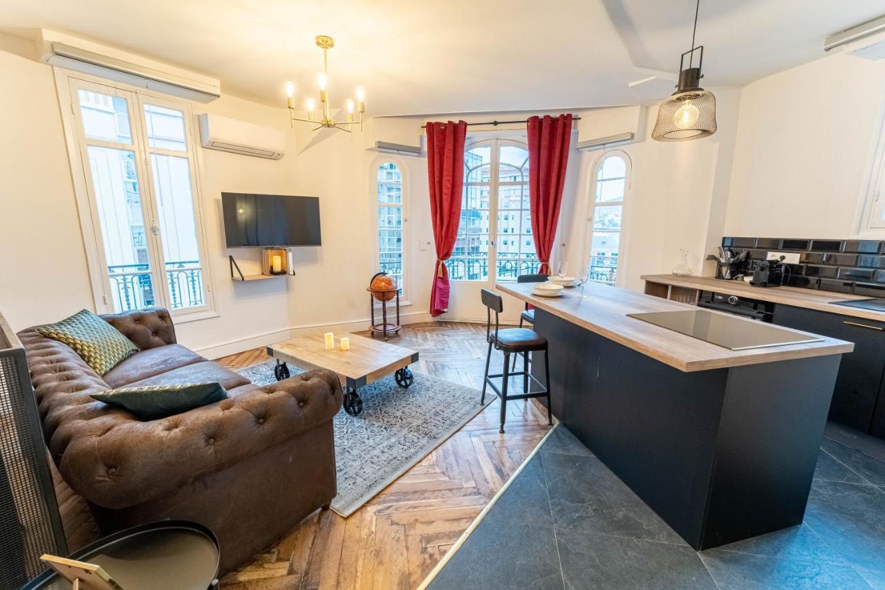 Jacuzzi-Nice Quartier Des Musiciens-Loft Dış mekan fotoğraf